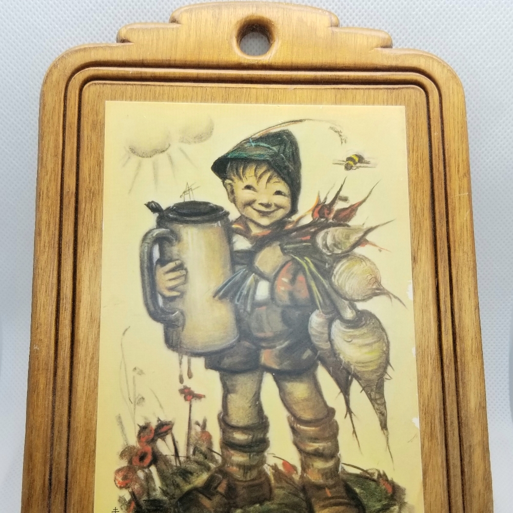 Vintage Signed Hummel Wall Art